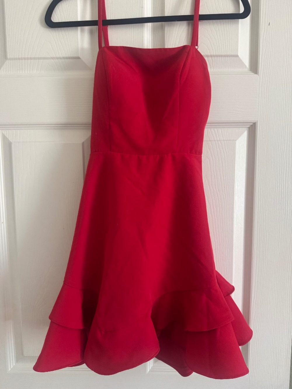 Red dress
